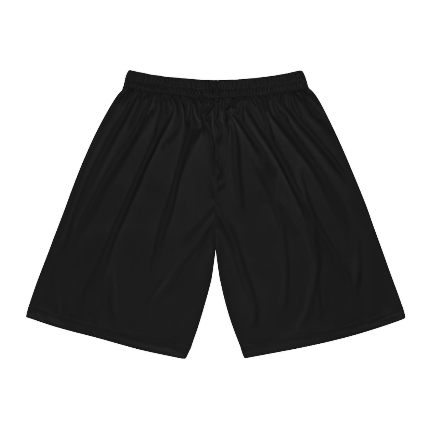 Faith-Inspired Basketball Shorts with Jesus Cross Design