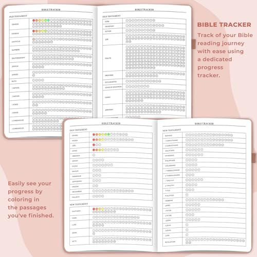 Bible Study Journal - Church Notes Notebook for Note Taking & Reflection - Guided Bible Study Notebook - Faith-Based Religious Gifts & Bible Study Supplies (Aquamarine)