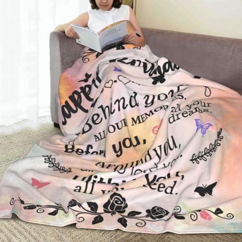 Christian Faith Blankets - Soft Throw, Personalized 60"x80", Religious & Spiritual Gifts for Women & Men