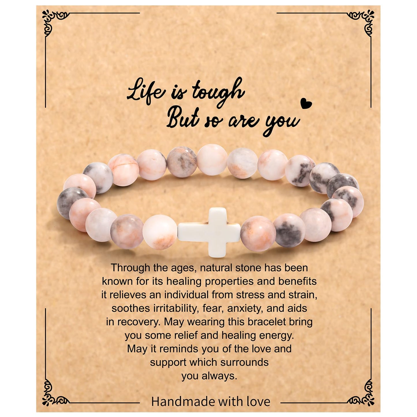 Christian Easter Gifts – Religious Cross Bracelet Faith Jewelry for Women