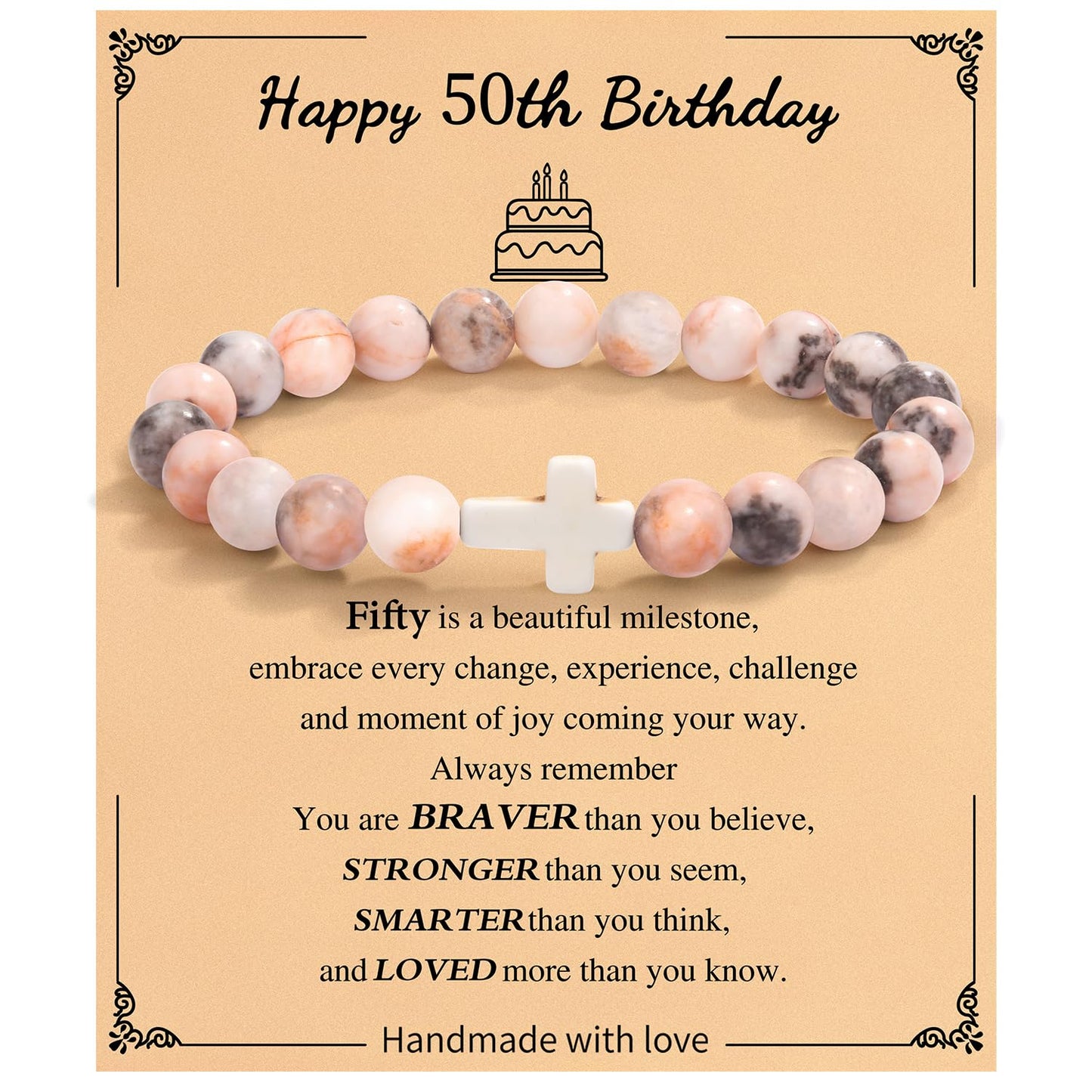 Christian Easter Gifts – Religious Cross Bracelet Faith Jewelry for Women