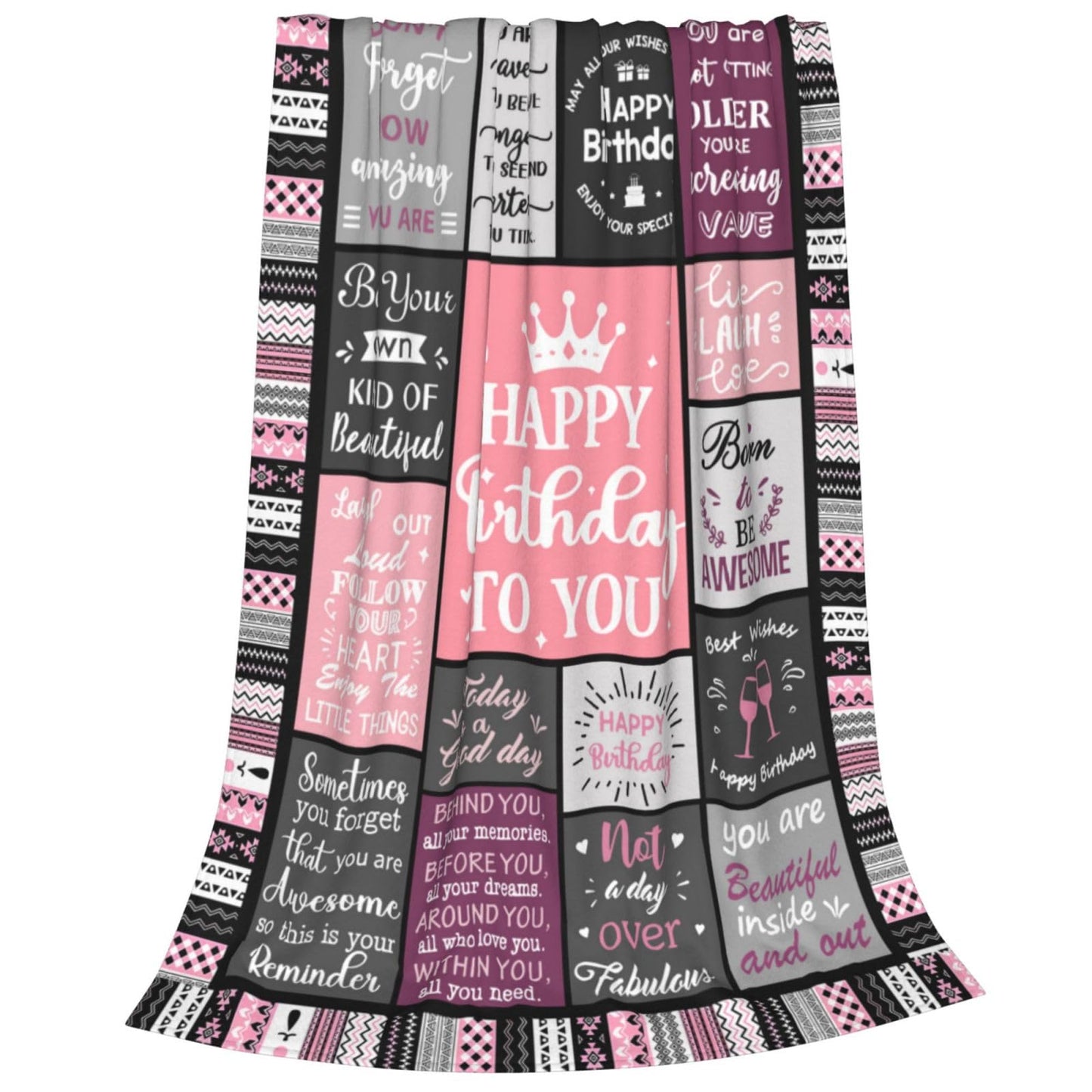 Christian Faith Blankets - Soft Throw, Personalized 60"x80", Religious & Spiritual Gifts for Women & Men