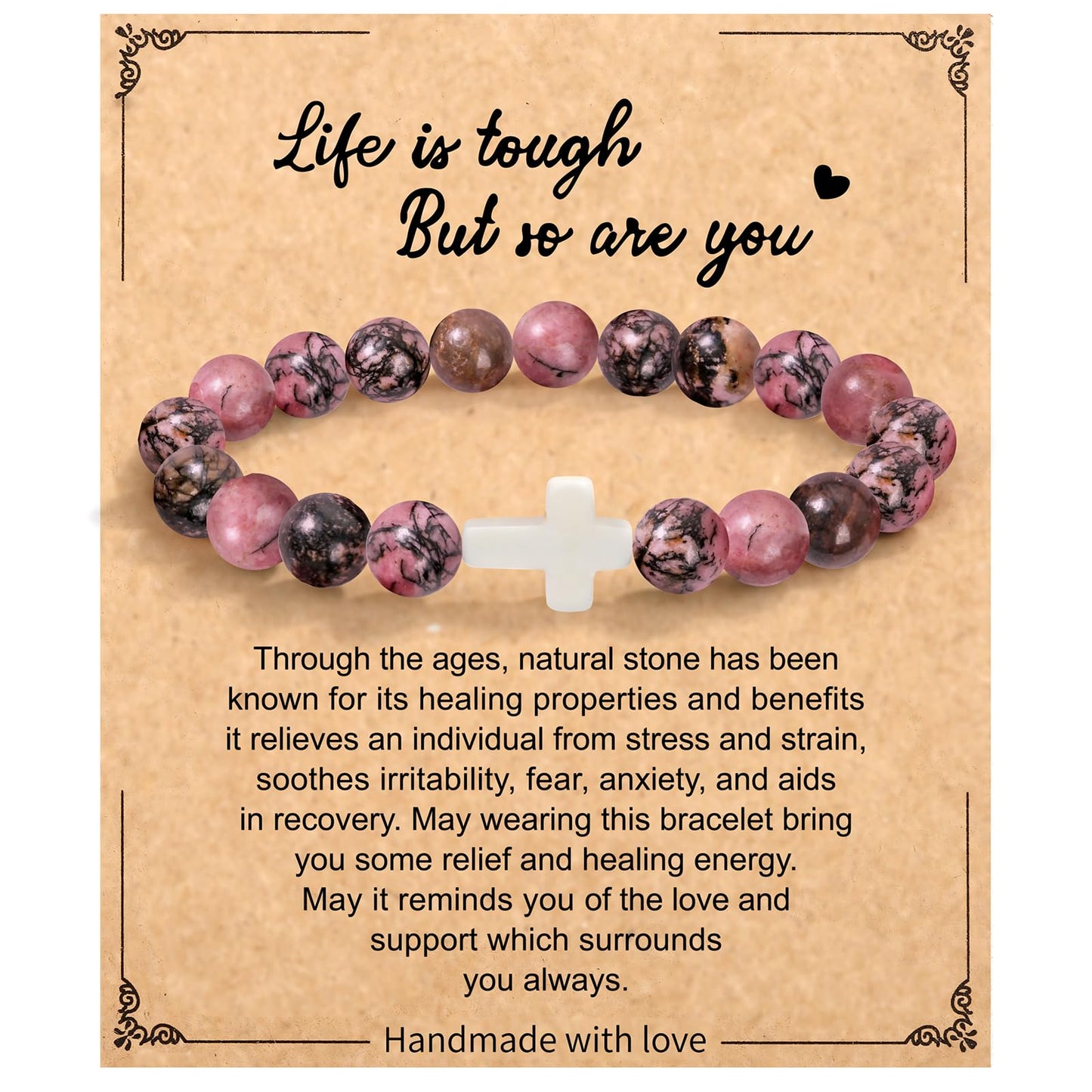 Christian Easter Gifts – Religious Cross Bracelet Faith Jewelry for Women
