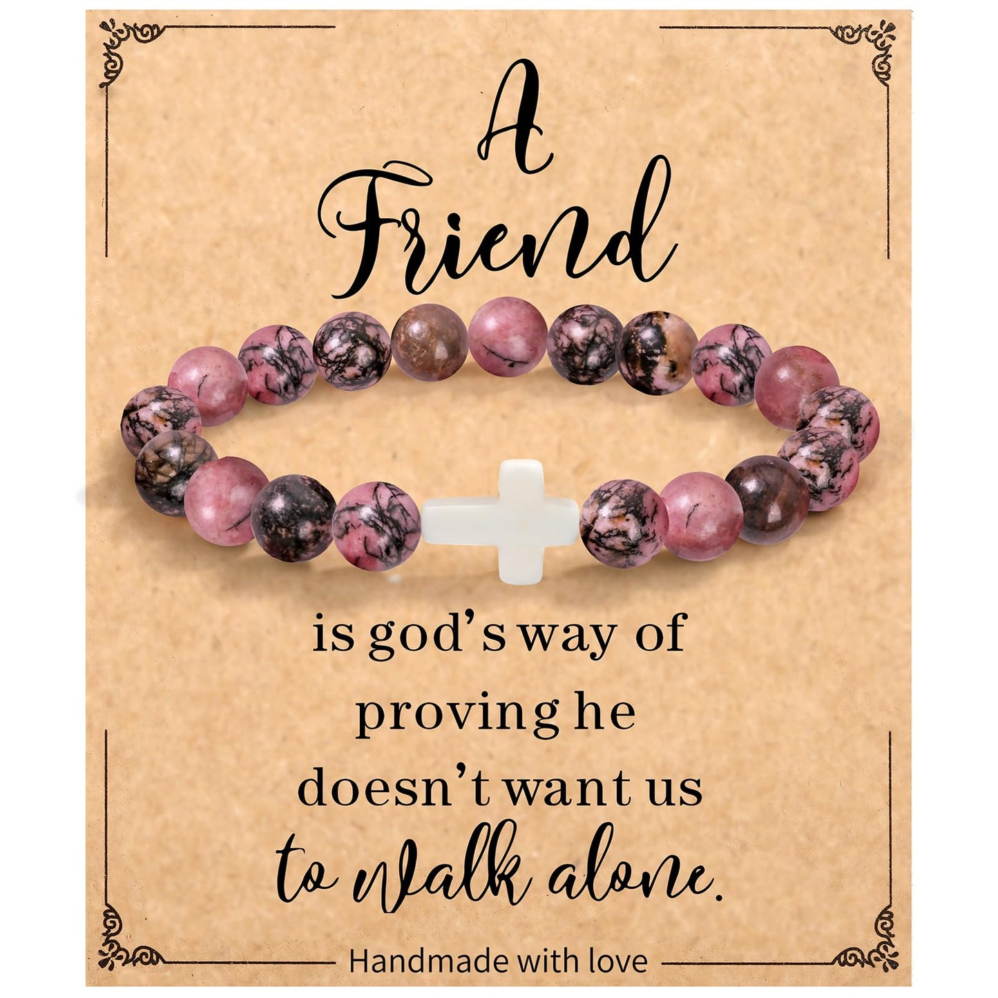 Christian Easter Gifts – Religious Cross Bracelet Faith Jewelry for Women