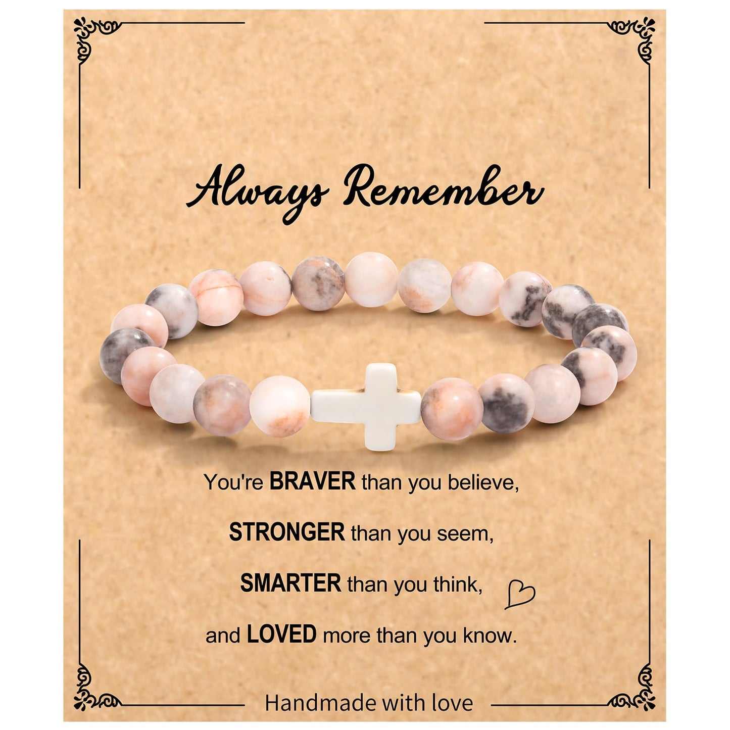 Christian Easter Gifts – Religious Cross Bracelet Faith Jewelry for Women
