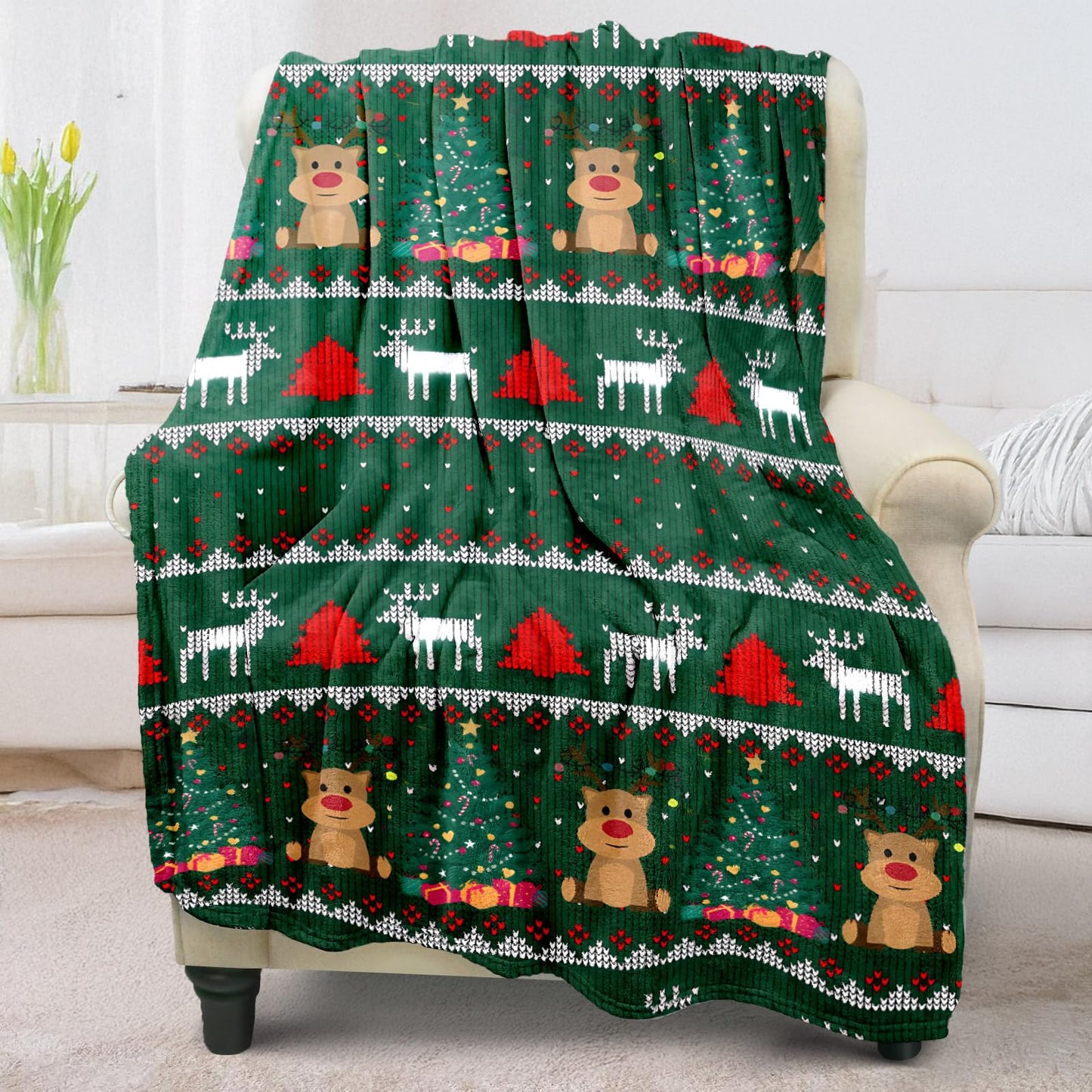 Christian Faith Blankets - Soft Throw, Personalized 60"x80", Religious & Spiritual Gifts for Women & Men