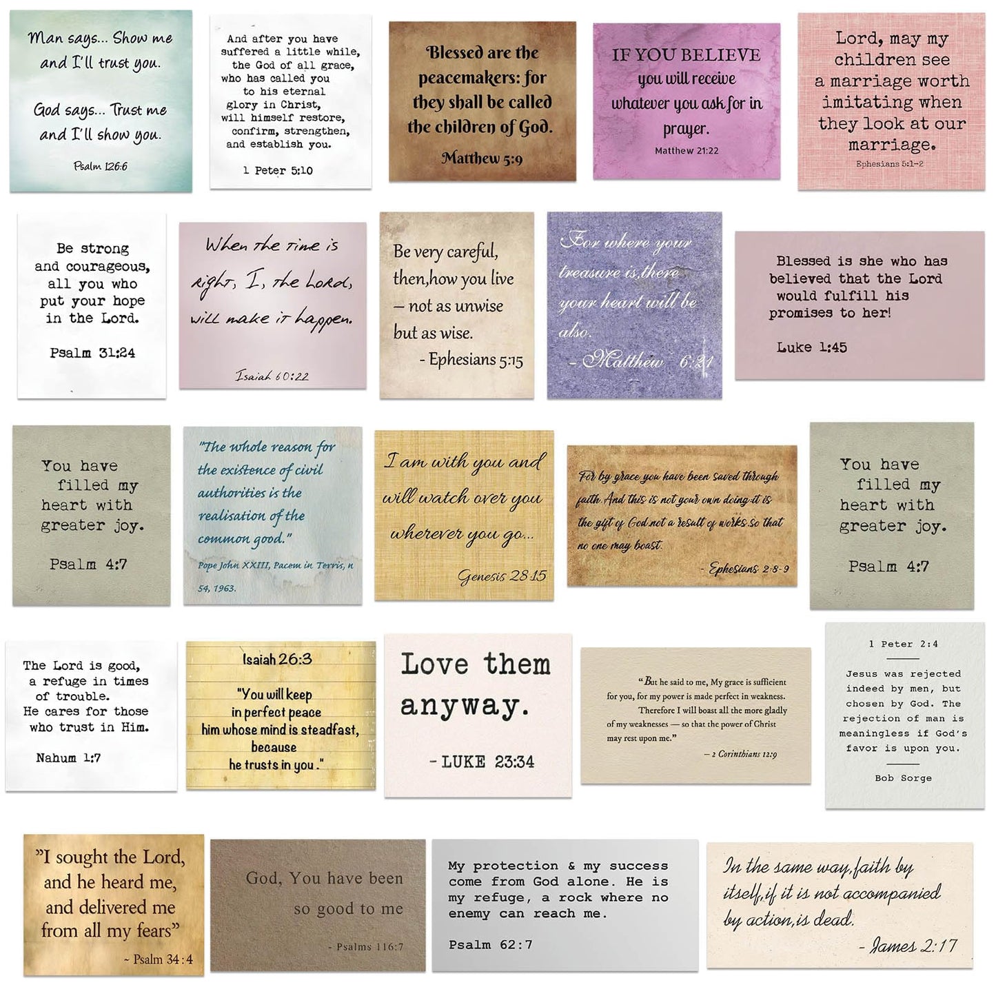 50PCS Bible Verse Stickers: Inspirational Christian Stickers for Easter Gifts, Women, Men, Teens - Perfect for Water Bottle, Laptop, Bible