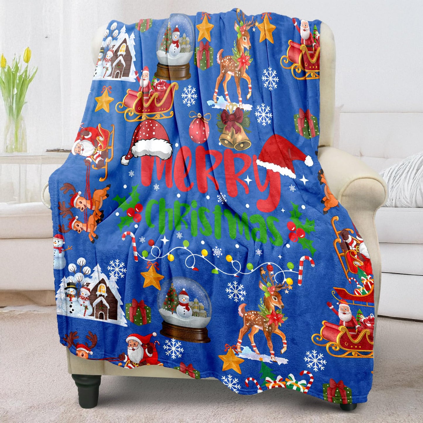 Christian Faith Blankets - Soft Throw, Personalized 60"x80", Religious & Spiritual Gifts for Women & Men