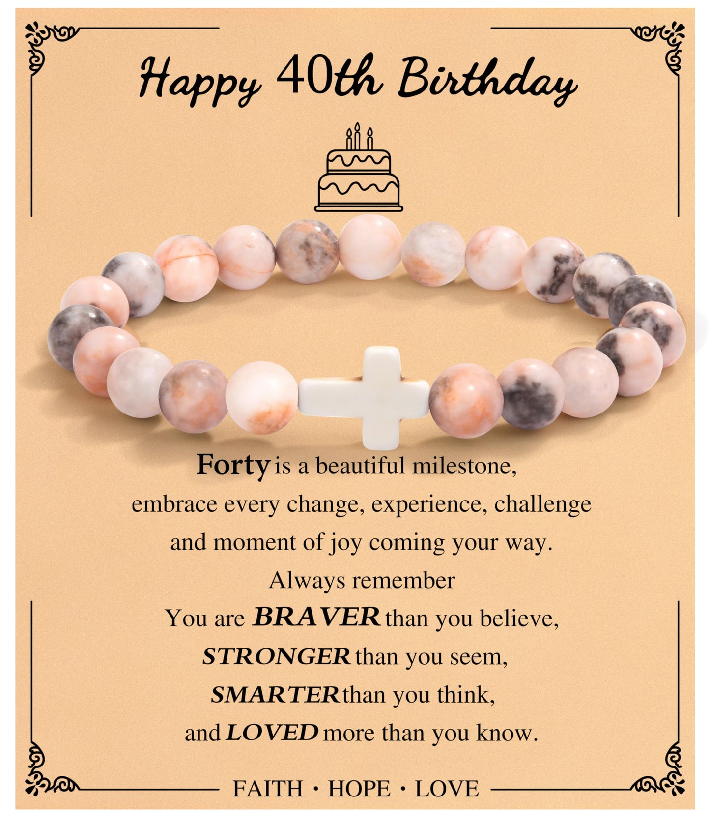Christian Easter Gifts – Religious Cross Bracelet Faith Jewelry for Women