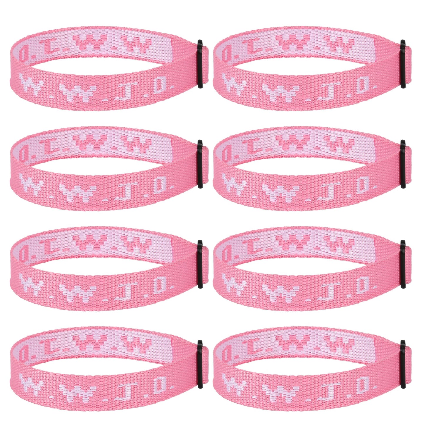 8PCS WWJD Christian Bracelet Pack for Women Men, Christian Jesus Gifts Adjustable Wristbands, WWJD Bracelets Bulk - What Would Jesus Do Bracelet