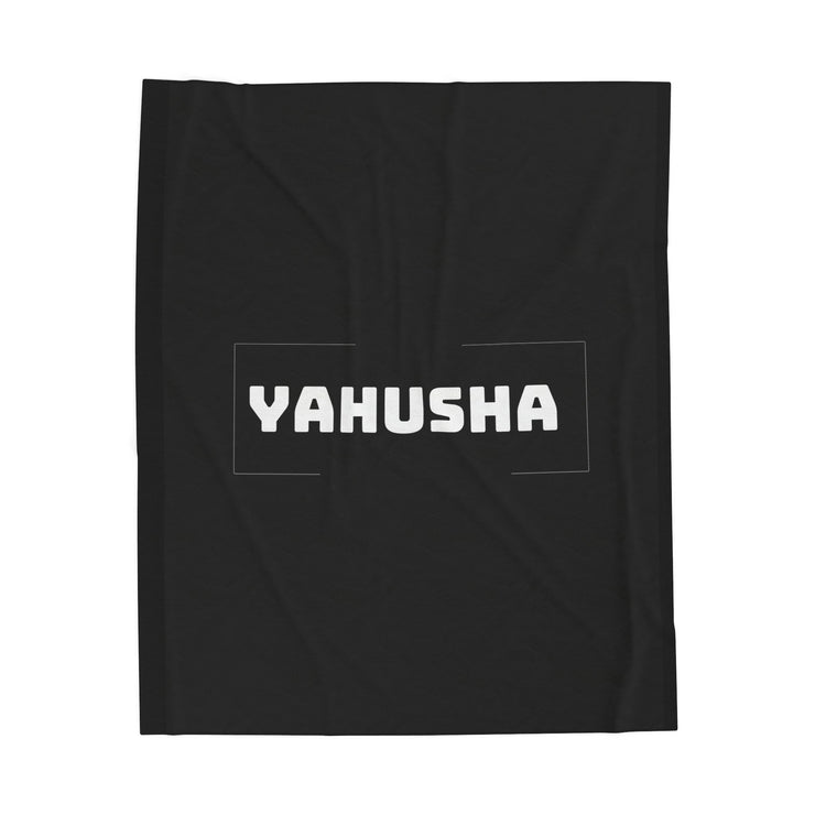 Cozy Velveteen Plush Yahusha Blanket- Perfect for Christian Home Decor