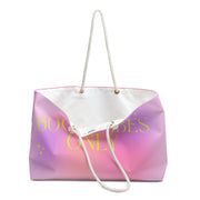 A stylish travel tote for weekend getaways