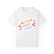 All of God's Creation Matters Unisex Garment-Dyed T-Shirt - Colorful Floral Design for Nature Lovers