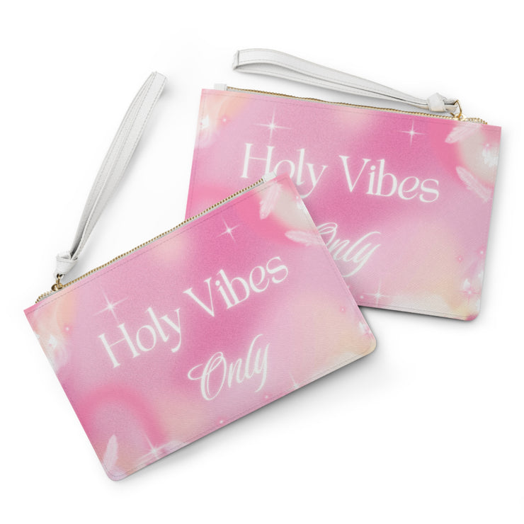 Holy Vibes Clutch Bag | Trendy Pink Pouch for Everyday Use, Gift for Friends, Positive Affirmation Accessory, Perfect for Special [...]