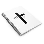 Christian Spiral Notebook - Jesus Loves You, Faith Journal, Inspirational Stationery, Gift for Believers, Church Supplies, Spiritual Planner