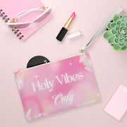 Holy Vibes Clutch Bag | Trendy Pink Pouch for Everyday Use, Gift for Friends, Positive Affirmation Accessory, Perfect for Special [...]