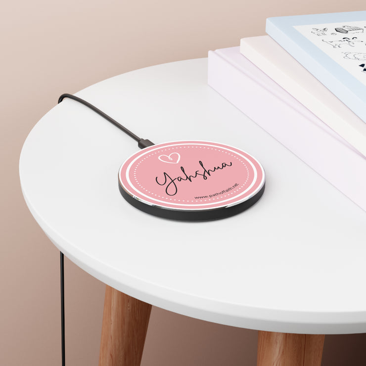 Yahshua Heart Wireless Charger - Fast Charging Pad for Tech Lovers