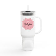 Personalized Insulated Travel Mug - 40oz with Yahusha - Perfect for Travel, Gifts & Everyday Use
