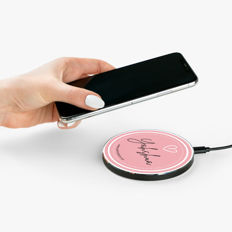 Yahshua Heart Wireless Charger - Fast Charging Pad for Tech Lovers