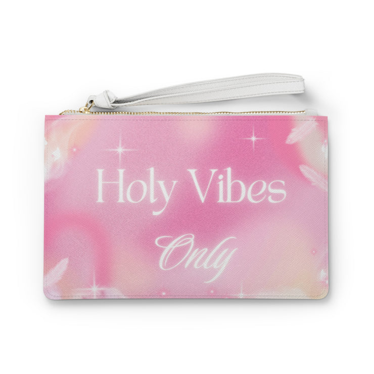 Holy Vibes Clutch Bag | Trendy Pink Pouch for Everyday Use, Gift for Friends, Positive Affirmation Accessory, Perfect for Special [...]