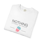 Nothing Stands Between Coffee and Jesus T-Shirt | Unisex Garment-Dyed Tee for Faith & Coffee Lovers, Gift for Religious Friends, [...]