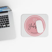 Inspirational Yahshua Mouse Pad - Pink Circle Design