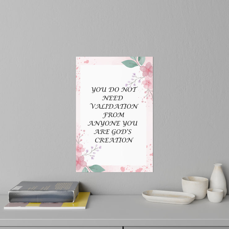 Inspirational Wall Decal - &