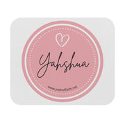 Inspirational Yahshua Mouse Pad - Pink Circle Design