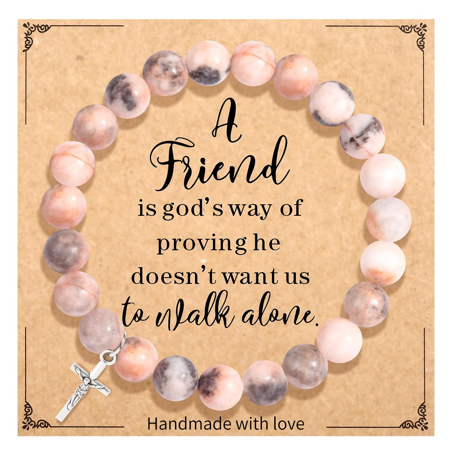 Christian Easter Gifts – Religious Cross Bracelet Faith Jewelry for Women