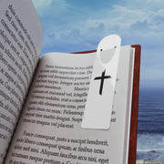Jesus Cross Bookmark - Stylish Metal Page Marker for Readers