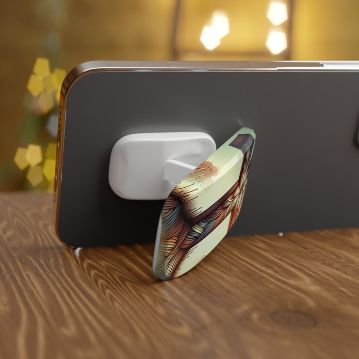 Faith-Inspired Phone Grip - Colorful Cross Design