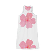 Floral Summer Racerback Dress for Women | Vacation Wear, Casual Dress, Beach Style, Everyday Comfort, Floral Print