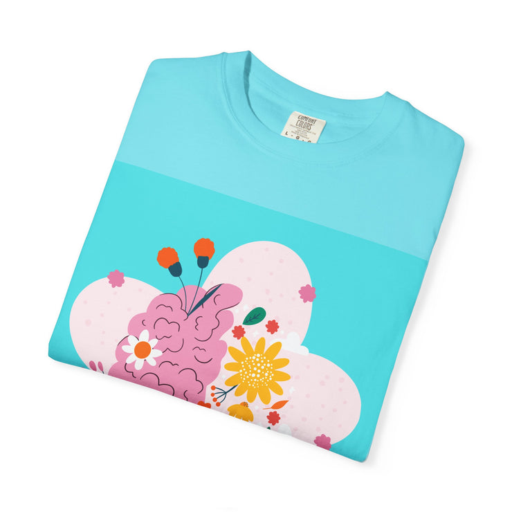 Think Positive Unisex Garment-Dyed T-Shirt